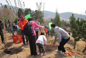 2015春季“永旺故鄉(xiāng)林(lín)”植樹(shù)活動
